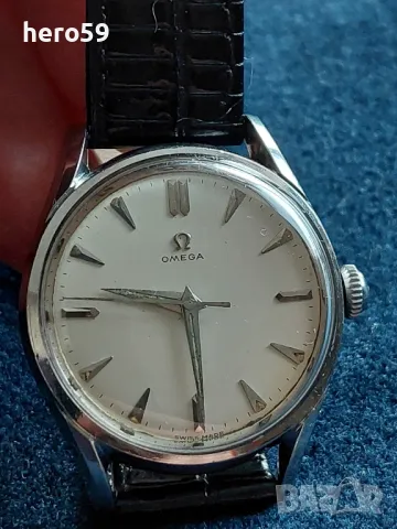 Omega-мъжки часовник Омега cal.420-1950год.отлично състояние., снимка 1