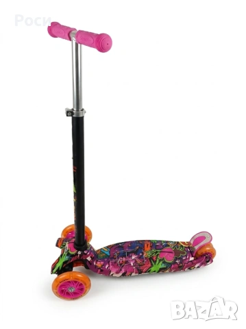 Детска тротинетка BYOX Rapture розова, снимка 2 - Детски велосипеди, триколки и коли - 53755887