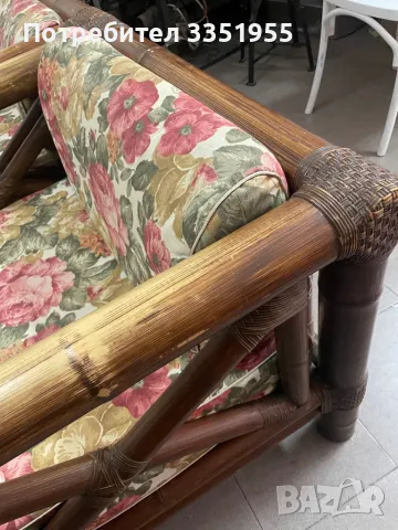 Уникален градински сет Бамбук ниско сядане, снимка 12 - Градински мебели, декорация  - 49311254