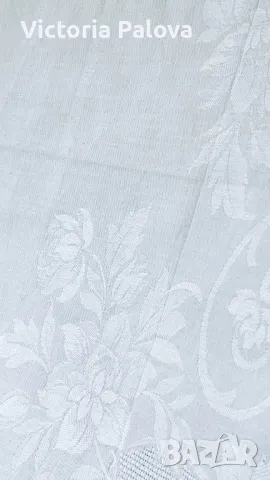 Красива нова ленена покривка, снимка 4 - Покривки за маси - 49554180