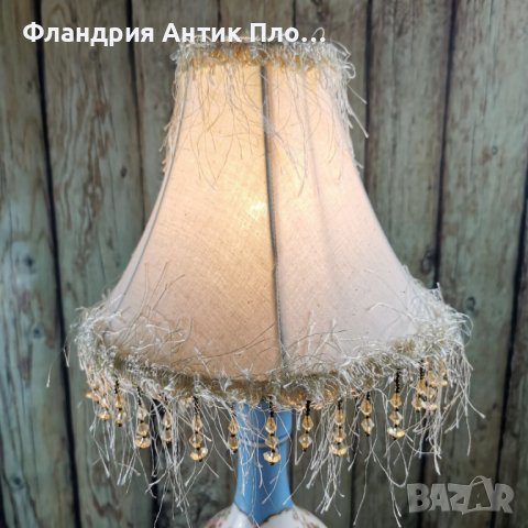 Настолна лампа - Цветя, снимка 3 - Настолни лампи - 39064090