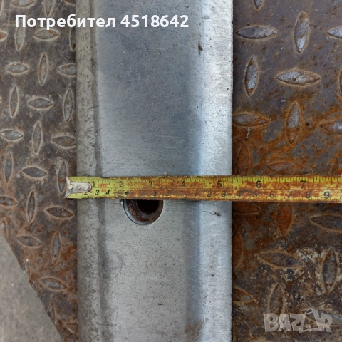 нож за кофа на телескопичен товарач, 8 отвора 240см, за bobcat, iL38.70HF, снимка 4 - Части - 52624700