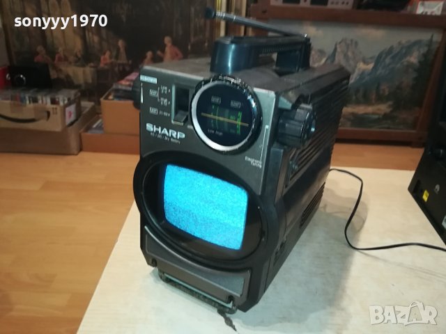 SHARP-РЕТРО ТВ 1810231127, снимка 2 - Антикварни и старинни предмети - 42620755