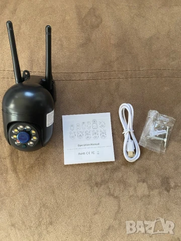 Домашна камера за видеонаблюдение, снимка 3 - HD камери - 51188341