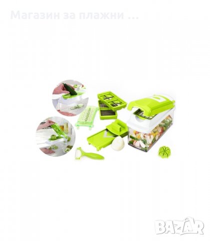 РЕВОЛЮЦИОННО КУХНЕНСКО РЕНДЕ - NICER DICER PLUS - код 0728, снимка 4 - Аксесоари за кухня - 34307204