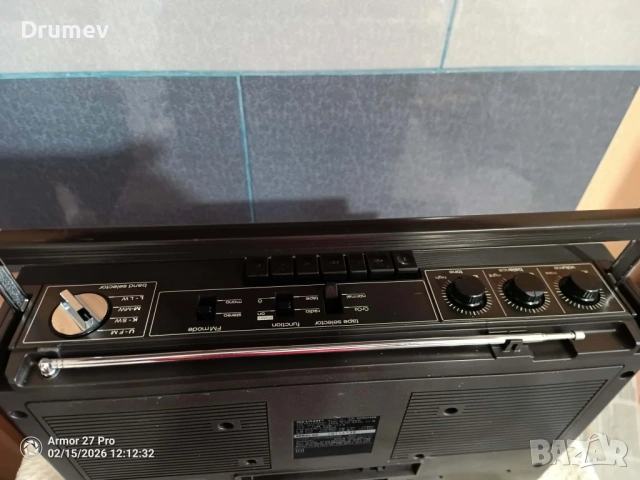 Продавам касетофон Sharp GF6060, снимка 9 - Аудиосистеми - 53486580