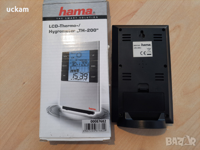 Термометър / Хидрометър Hama LCD TH-200, снимка 2 - Друга електроника - 44837097
