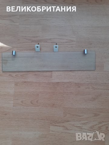 Стъклена  етажерка, снимка 4 - Етажерки - 42700156