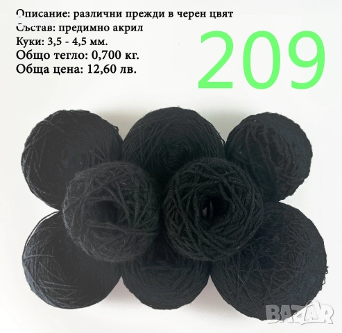 Евтини прежди в малки количества - нови и остатъци , снимка 13 - Други - 52042441