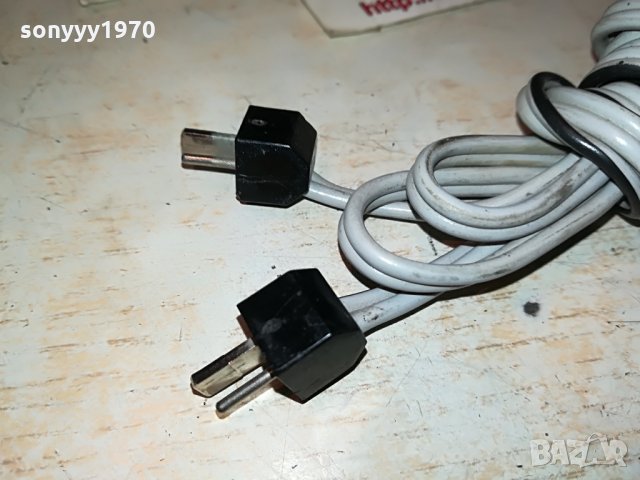 grundig-2 кабела за тонколони по 60см 1308211217, снимка 2 - Тонколони - 33805271