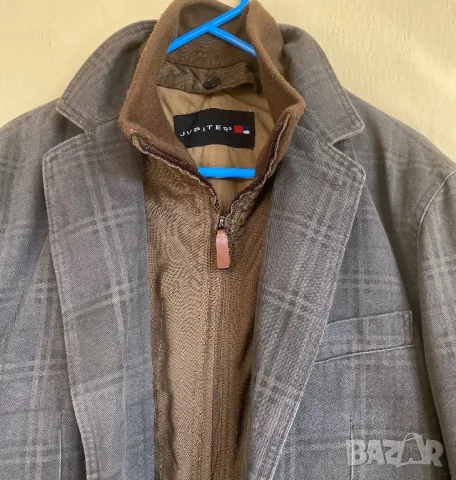 Мъжко яке с подплата  JUPITER — ХЛ, снимка 3 - Якета - 47643953