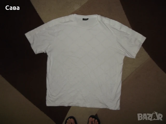 Тениски KITARO,ICONO   мъжки,4-5ХЛ   /зелена и бяла/, снимка 4 - Тениски - 37792674