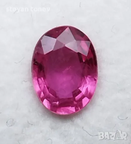 Рядък розовеещ рубин от Тайланд с VS чистота - 0.90кт.! Нов!, снимка 10 - Други - 48079470
