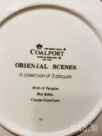 порцеланова чиния за стена , снимка 3 - Декорация за дома - 51360673