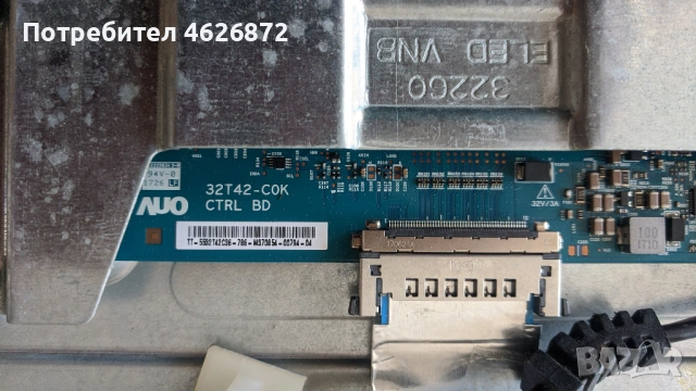 JVC -LT-32VF30K-17MB140-17IPS62-32T42-COK CTRL BD, снимка 8 - Части и Платки - 53013444