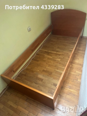 Две легла с шкафче , снимка 3 - Спални и легла - 53212421