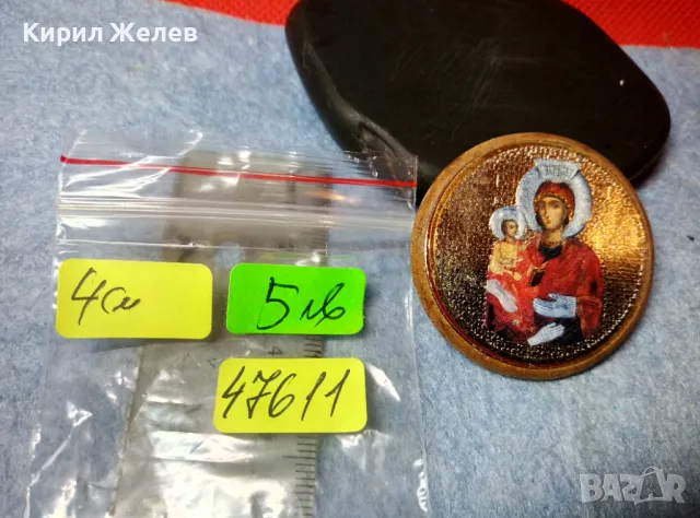 ПРАВОСЛАВНА ИКОНКА на ДЪРВО ПРЕСВЕТА БОГОРОДИЦА с МЛАДЕНЕЦА 47611, снимка 2 - Икони - 47914838
