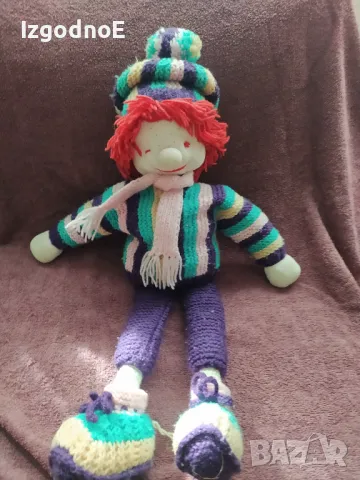 Стар ръчно изработен палячо, клоун