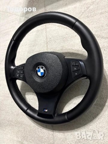 Bmw M волан с airbag в много добро състояние, снимка 3 - Аксесоари и консумативи - 53821483