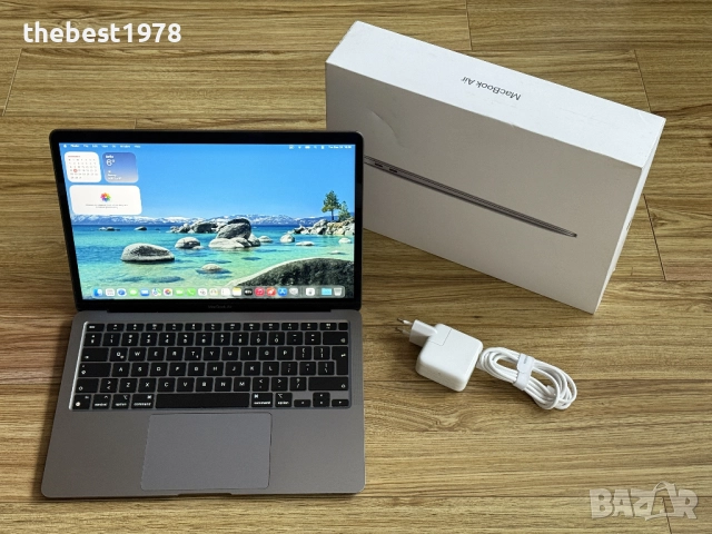 MacBook Air M1 SPG`8 CPU/7 GPU/8GB RAM/256GB SSD/Бат 97%