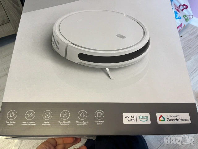 Xiaomi Robot Vacuum E10 с ГАРАНЦИЯ и резервни части!, снимка 4 - Прахосмукачки - 53348228