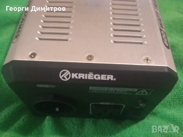 Конвертор-трансформатор "Krieger" от 230 на 120 волта и обратно, 600W+, снимка 3 - Друга електроника - 48370110