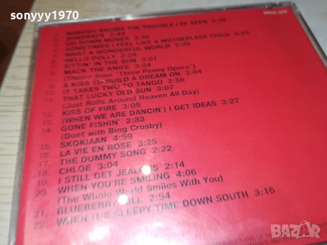 LOUIS ARMSTRONG CD 0808250950, снимка 10 - CD дискове - 51294124