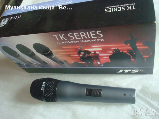 Кабелен вокален микрофон JTS TK-350, Кабел, снимка 6 - Микрофони - 29272299