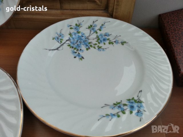 Стар български порцелан чинии , снимка 5 - Антикварни и старинни предмети - 35937053