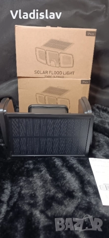 Външна соларна лампа със сензор за движение, 223 LED, снимка 4 - Лед осветление - 52424076