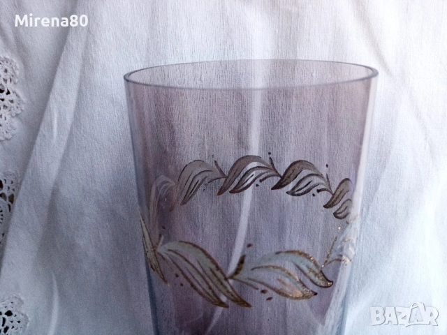 Ваза стъкло - СИП Белослав, снимка 2 - Вази - 53660024