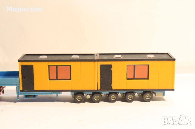 HERPA H0 1/87 MERCEDES ФУРГОН КАМИОН МОДЕЛ ВЛЕКАЧ TIR, снимка 3 - Колекции - 53764147