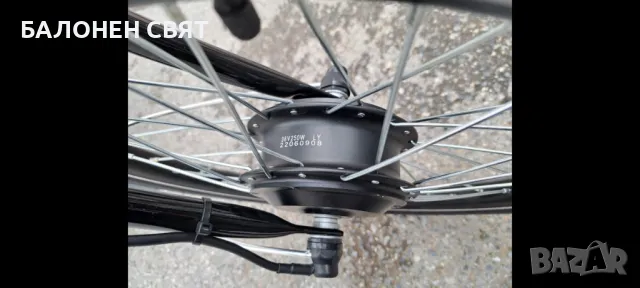 Промоция Електрически Велосипед Хибрид Триколка 20”, 36v 350w 10.5 Ah, снимка 2 - Велосипеди - 50061204