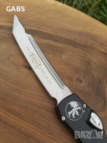 Автоматичен нож Microtech Halo 6, снимка 3 - Ножове - 49266987