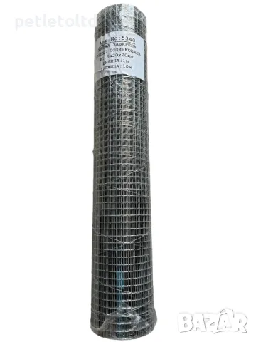 Мрежа електро-заварена за изработка на клетки за птици, зайци, кучета 20 мм Х 20 мм - 10 кв.м., снимка 2 - За птици - 43350544