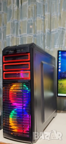 Продавам Геймърско PC I5 10400F/16Gb/256Gb SSD+1.25Tb HDD/Gigabyte Trio 1660 Super, снимка 9 - Геймърски - 53598493