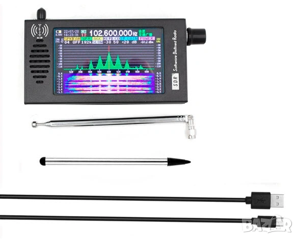 Deep SDR 101 всевълнов радиоприемник, снимка 4 - Радиокасетофони, транзистори - 53824007