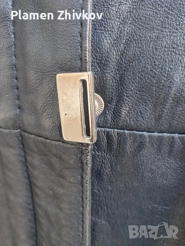 Луксозно кожено дамско манто PiELE , снимка 6 - Якета - 53734191