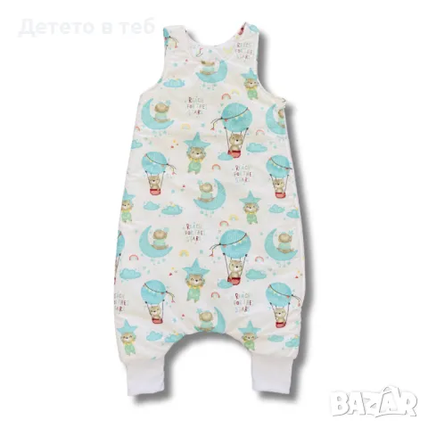 Спален чувал с крачета мента балони, снимка 1