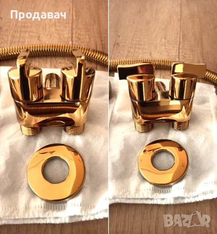 ХИГИЕНЕНА ДУШ СИСТЕМА - GOLD, снимка 3 - Душове - 49552800