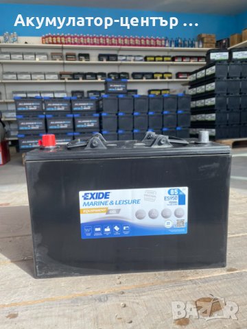 КАТО НОВ гелов vrla акумулатор EXIDE 85 AH с гаранция, снимка 1