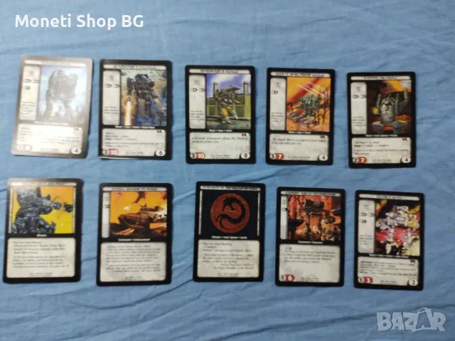 Предлагаме голяма колекция карти Batletech , снимка 8 - Други ценни предмети - 48970099