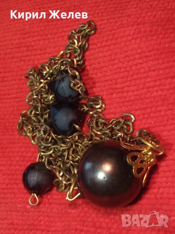 ВИНТИДЖ СТИЛ РЕТРО АРТ КОЛИЕ МЕДАЛЬОН 34961, снимка 5 - Колиета, медальони, синджири - 35240641