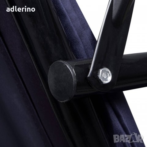 Люлка за веранда за 3 души с покрив, тъмносиньа, градинска люлка, люлка за тераса, люлееща пейка, снимка 8 - Градински мебели, декорация  - 34148547