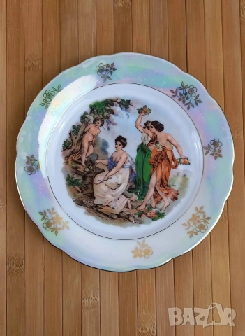 Десертни порцеланови чинии - Kahla, Германия, снимка 2 - Чинии - 53434391