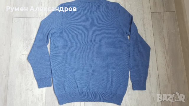 Чисто нов син мъжки пуловер LC WAIKIKI BASIC размер L , снимка 7 - Пуловери - 50422691