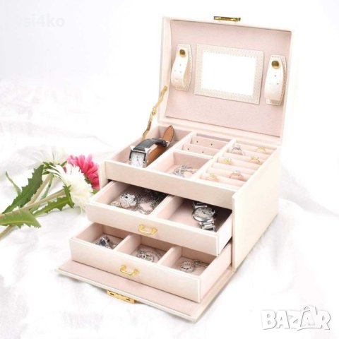 Кутия за бижута с 2 чекмеджета