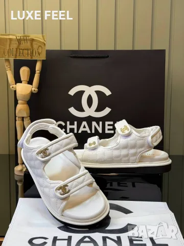 Chanel 🤍Дамски Сандали , снимка 5 - Сандали - 55729039