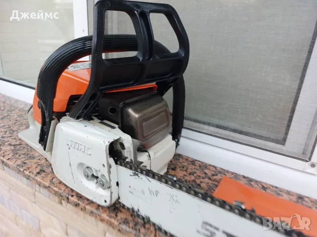 Оригинална резачка Stihl 034AV super electronic quickstop , снимка 10 - Градинска техника - 55851825