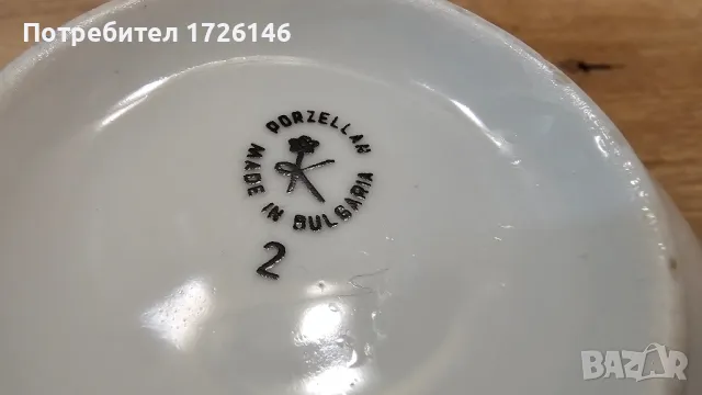 Порцеланова купа на Китка 1 брой, снимка 5 - Други - 48934970